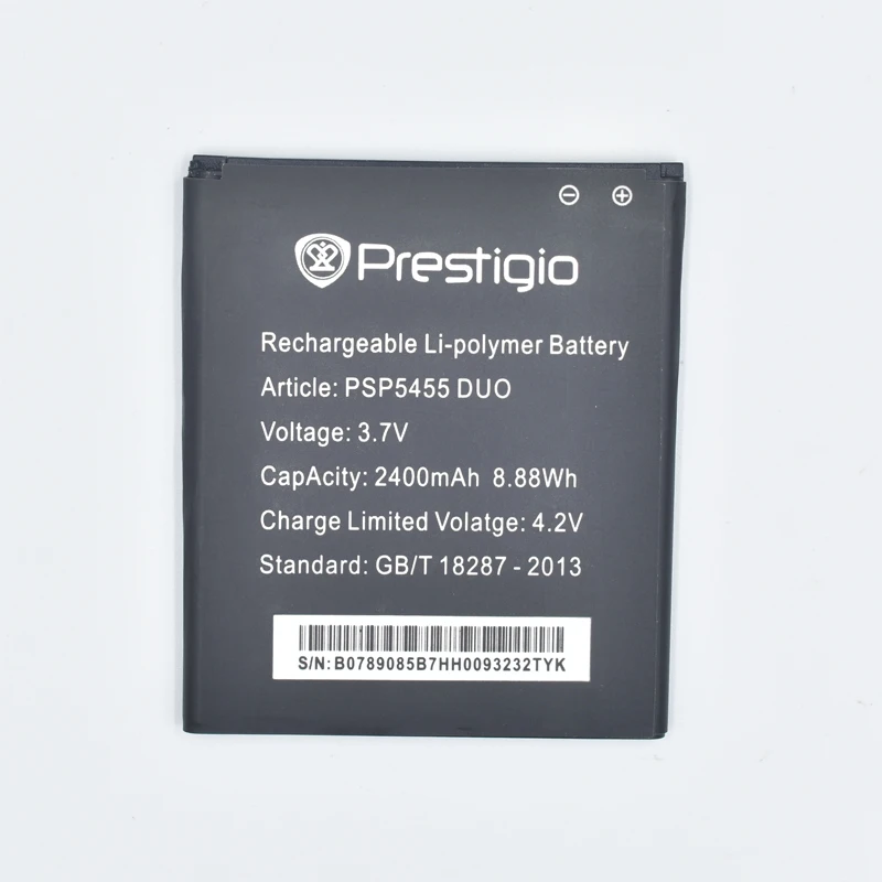 Hekiy 3,7 V 2400mAh запасная psp 5455 батарея для Prestigio psp 5455 DUO Bateria батареи для мобильных телефонов