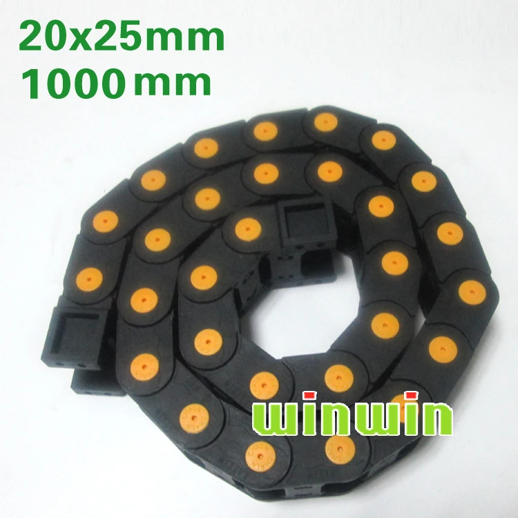 

Drag Chain 20X25 1000mm Towline/Cable carrier /nylon Tuolian/engineering towline / towline cable for engraving machine