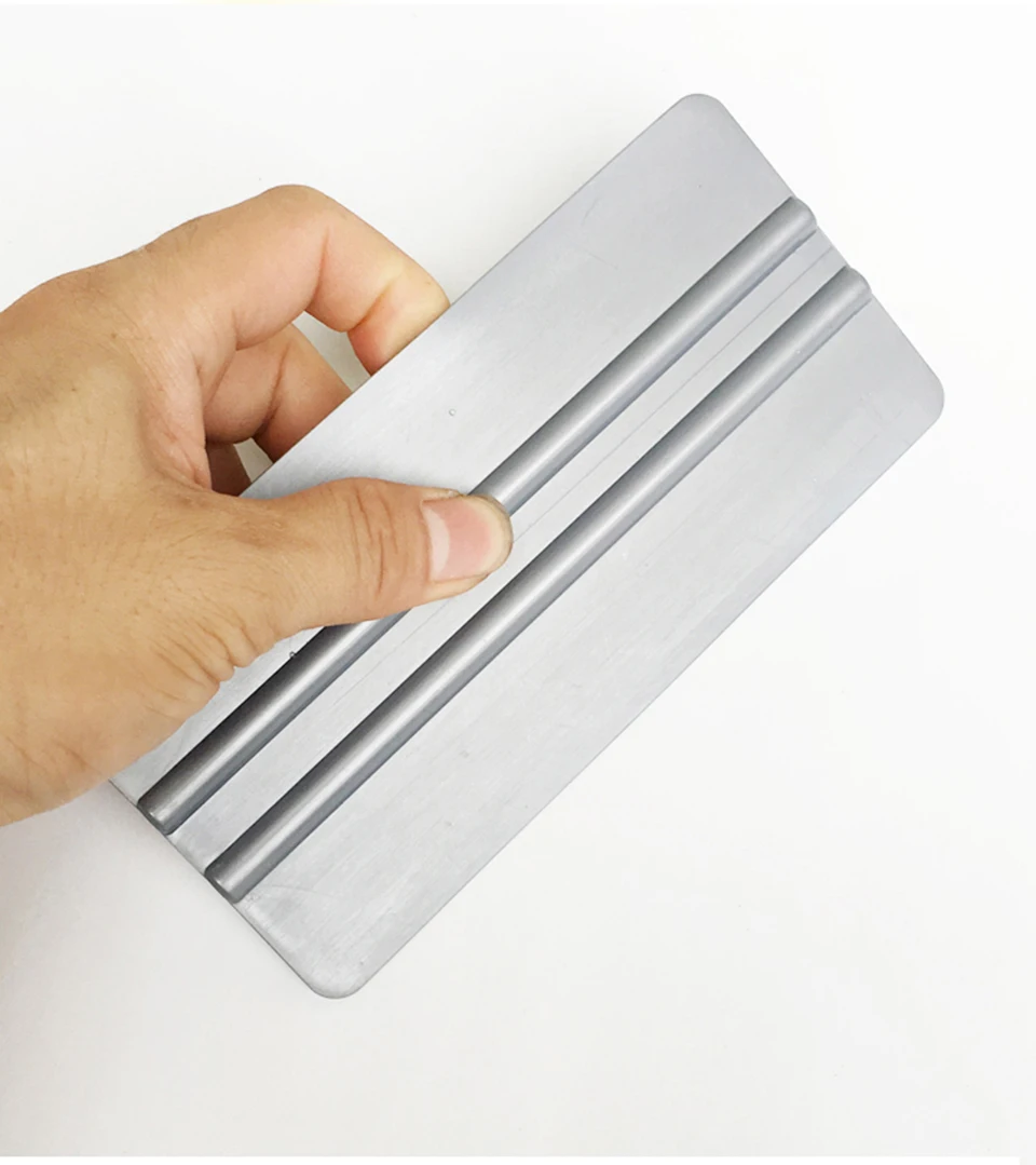 

Professional Vehicle tint tool 15.5*7.5cm Abrasion resistant 3m Vinyl soft Plastic scraper for car wrap MX-240