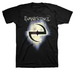EVANESCENCE-Классическая футболка с логотипом S-M-L-XL-2XL, новая официальная летняя футболка, Лидер продаж
