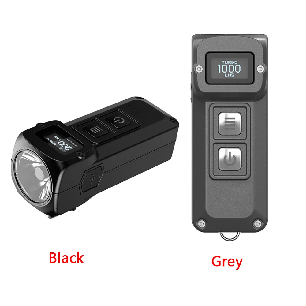 

LED Mini Flashlight for NITECORE TUP CREE XP-L HD V6 1000lm LED USB Rechargeable Portable Keychain Torch Pocket Light