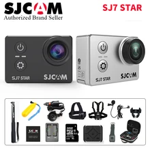 Action camera SJCAM SJ7 Star 4K 30fps WiFi 2 0 Touch Screen Remote underwater waterproof Helmet