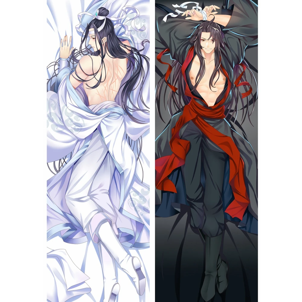 Китайский аниме Mo Dao Zu Shi Dakimakura Сексуальная наволочка для тела Чехол Wei Wuxian Lan Wangji Grandmaster of Demonic Cultivation чехол для подушки