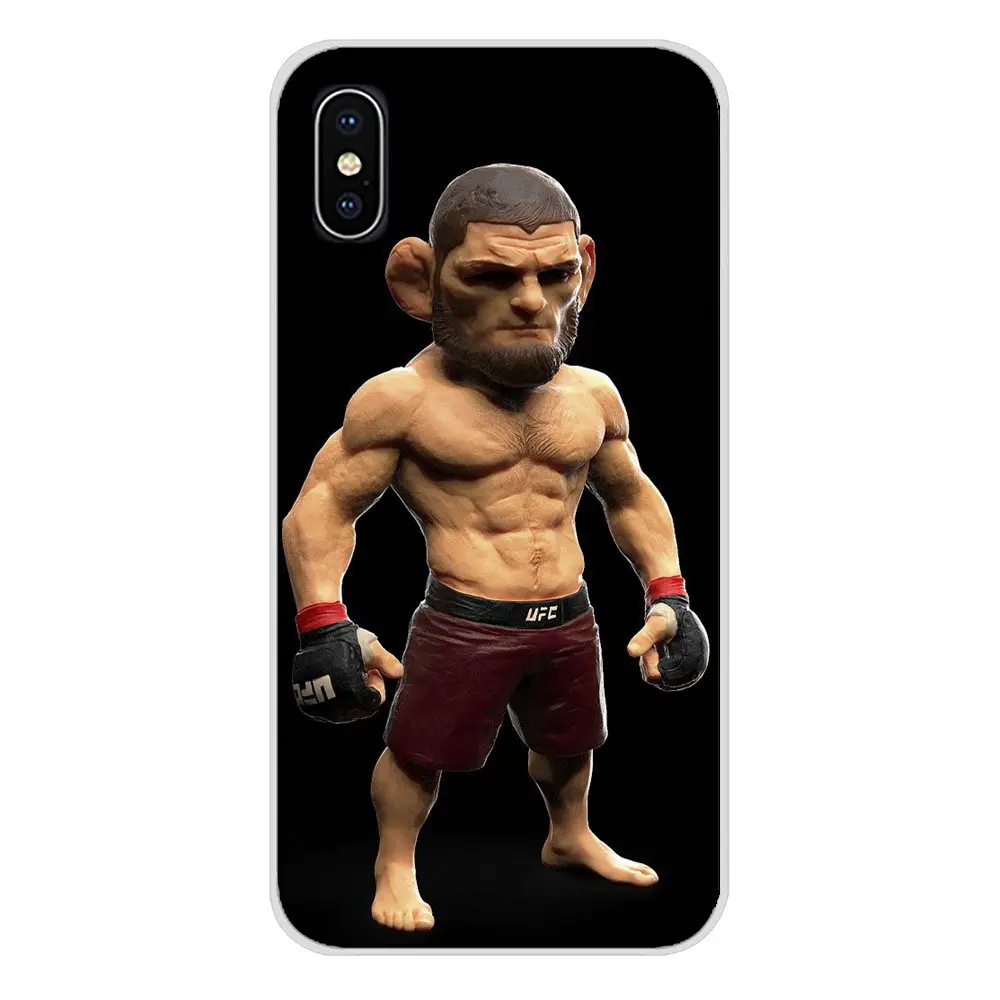 Аксессуары Чехлы для телефона Хабиб нурмагомедов UFC Samsung Galaxy S4 S5 MINI S6 S7 edge S8 S9 S10 Plus