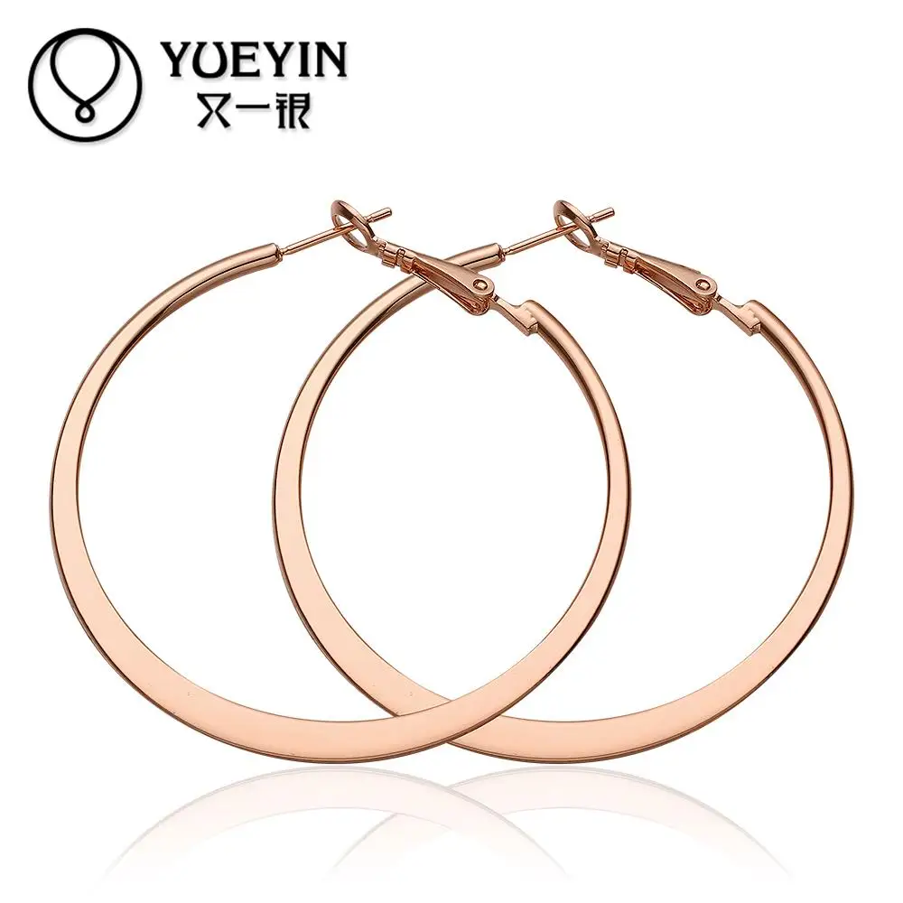 

Wholesale Gold color Earrings For Women engagement Wedding party Bridal Jewelry for girlfriend Factory Price auskarai