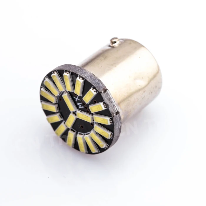 

1PCS New S25 1156 Ba15s 19SMD 4014 LED DC12V Canbus Car Auto Tail Brake Backup Parking Turn Signal Lights Lamp Bulb