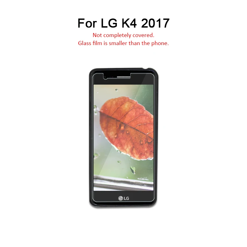 Защитная пленка из закаленного стекла KLL 2.5D для LG K4 K5 K7 K8 K10 9H для LG G3 G4 G5 V10 - Цвет: For LG k4 2017