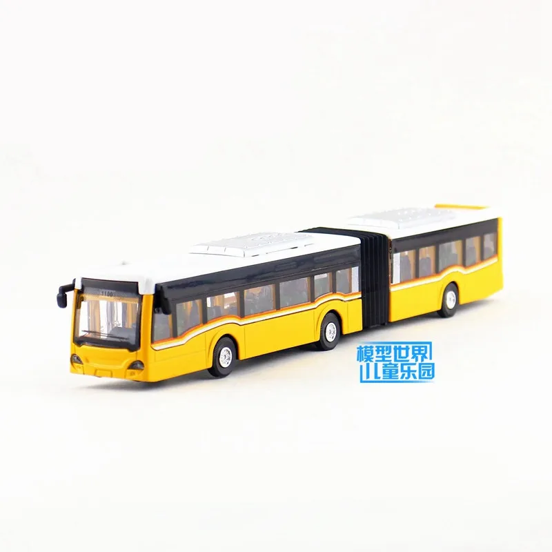 

Free Shipping/Diecast Toy Model/Pull Back/City Sightseeing Articulated Bus/Sound & Light Car/Educational Collection/Gift/Kid