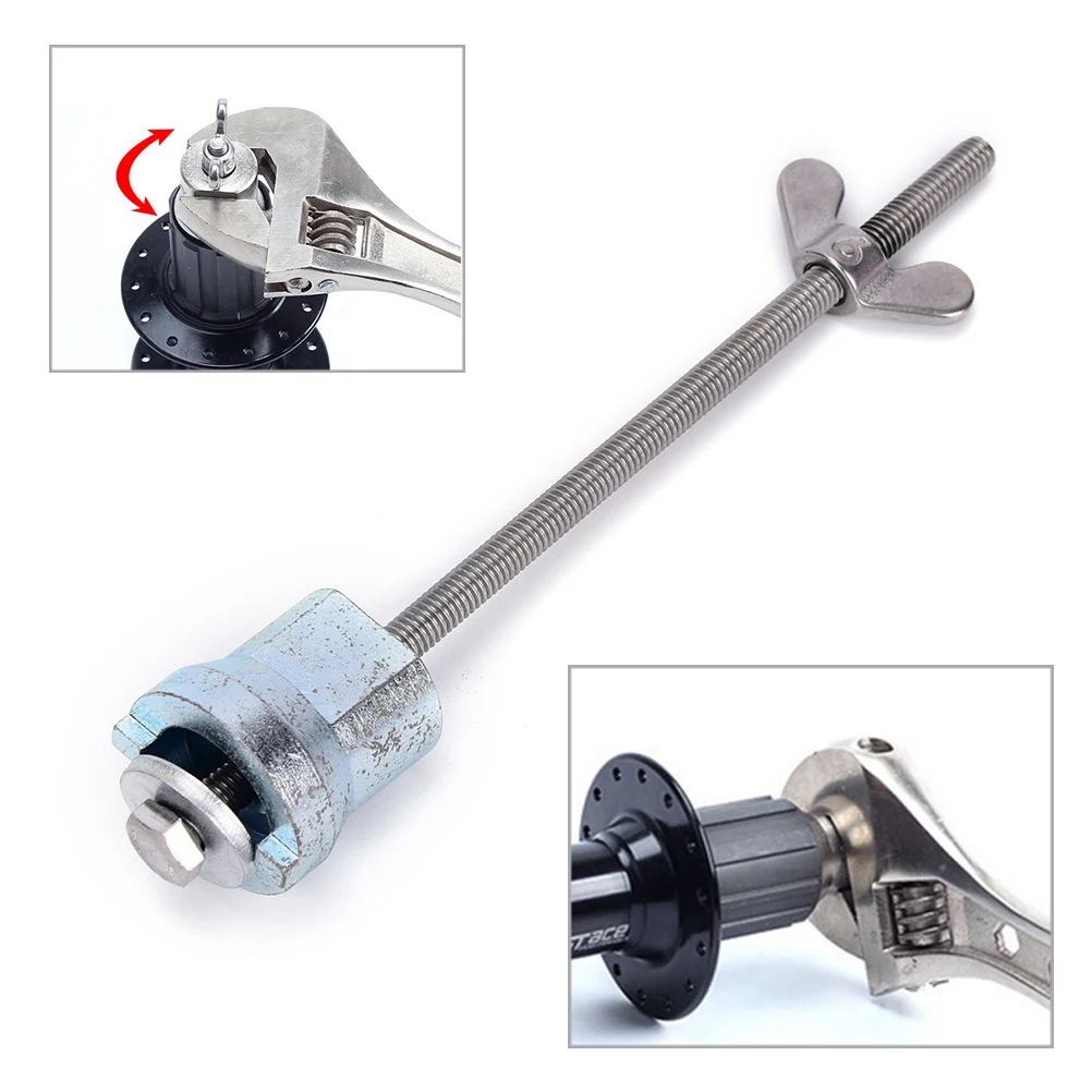 Stainless Steel Bicycle Flywheel Hub Disassembly Tool With Steel Sleeve