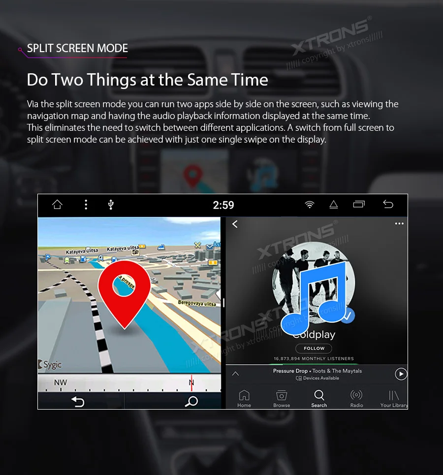 Top 7" Android 8.1 Oreo OS Car DVD Multimedia GPS Radio for Volkswagen Jetta 2005-2015 & Vento 2009-2015 & T5 Caravelle 2010-2015 10