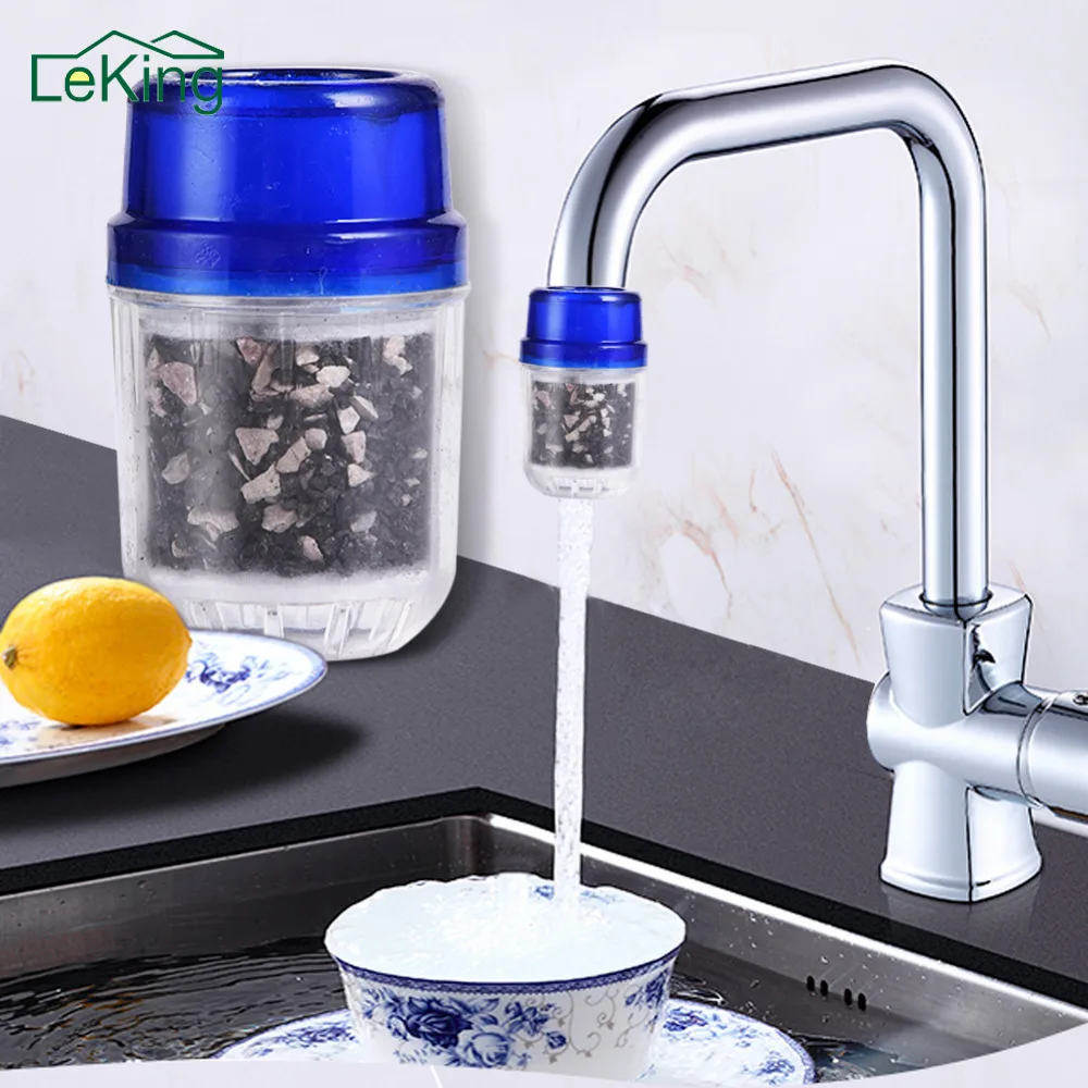

LeKing 1Pc Home Tool Activated Carbon Tap Water Water Purifier Use For Kitchen Faucet Tap Water Filter Purifier