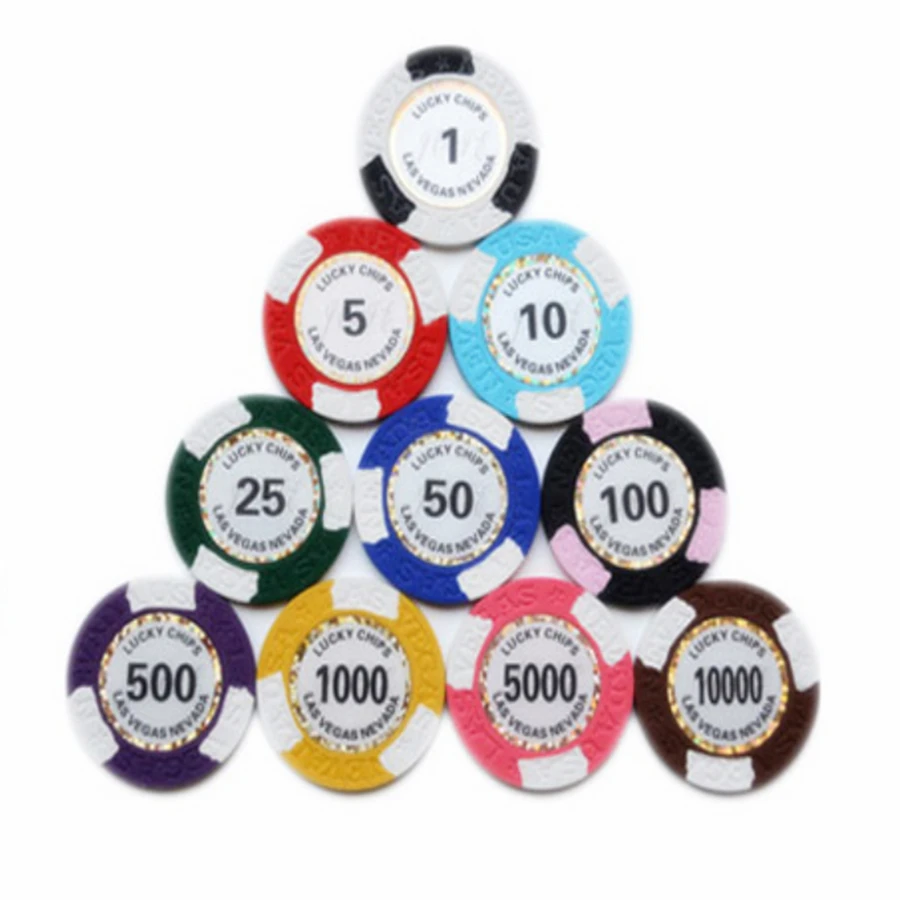 

poker chips golf ball marker