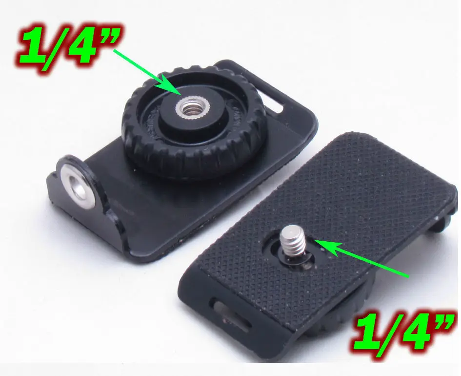 Камера ремень пластины Quick Release Пряжка 1/4 Тип винтами DSLR Камера плеча шейный ремень Универсальный DSLR Камера аксессуары