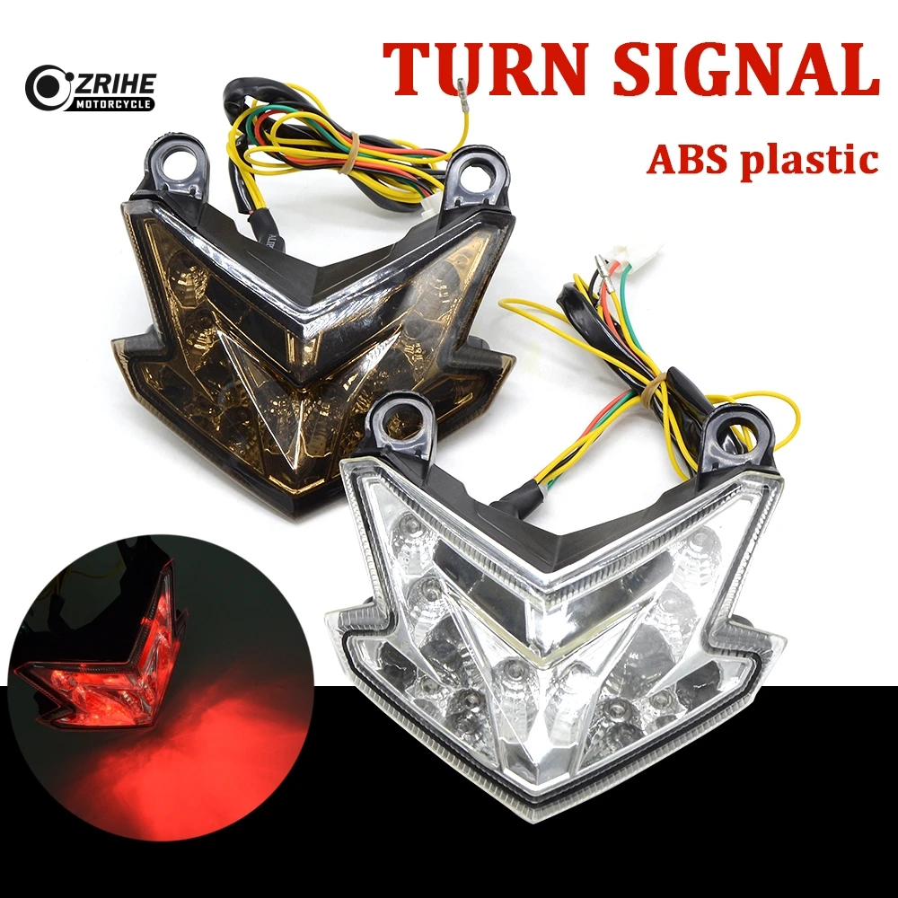 Low power consumption Waterproof motorcycle Turn Signal ABS plastic light For kawasaki zx-6r /zx636 /z800 2013-2014