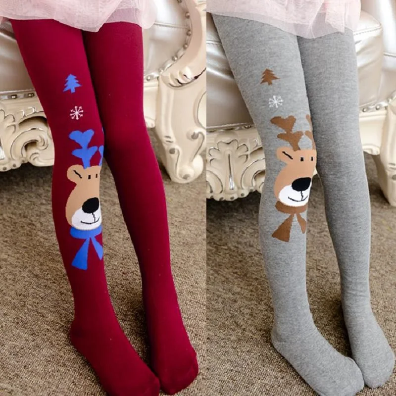 Buy 2017 New Animal baby girls tights Christmas