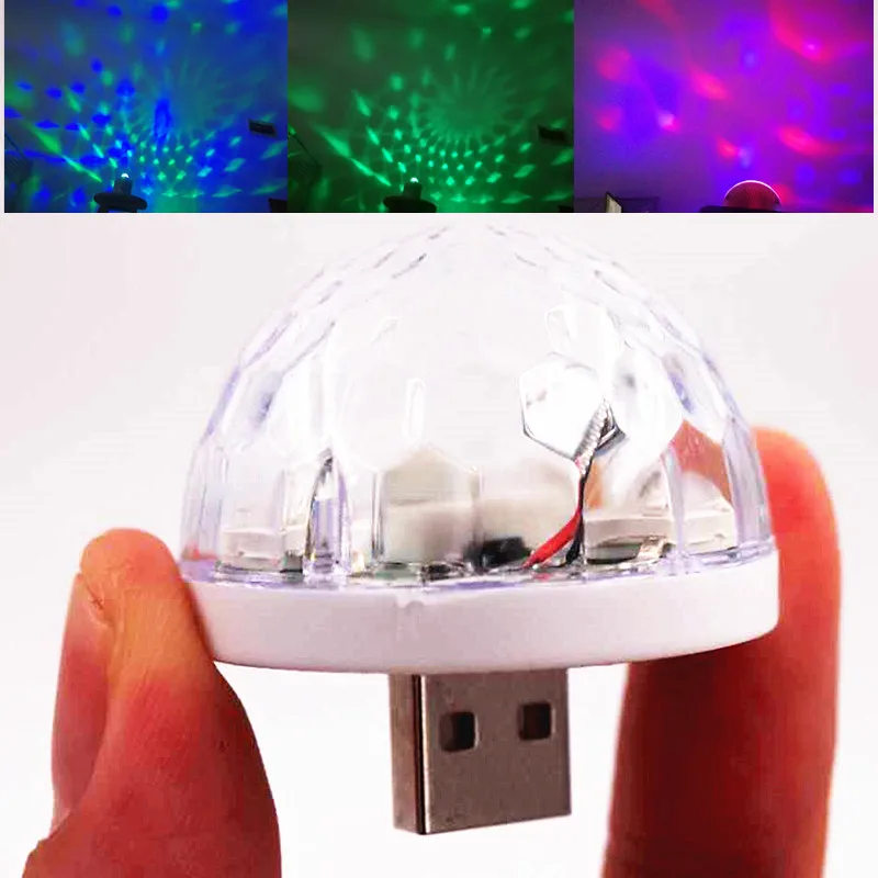 

led mini USB music ball