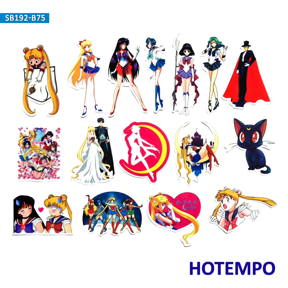 75pcs Anime Sailor Moon Sticker Girl Children Kids Gift DIY Letter Diary Scrapbooking Stationery Pegatinas Decal Stickers 75pcs Anime Sailor Moon Sticker Girl Children Kids Gift DIY Letter Diary Scrapbooking Stationery Pegatinas Decal Stickers