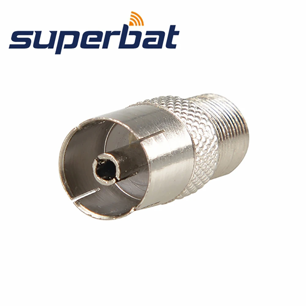 Superbat DVB T TV антенна тюнера адаптер F Jack к Fmelae RF коаксиальный разъем|Кабели связи| |