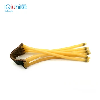 

1 Piece Powerful Shooting Slingshot Three Cards Six Shares Rubber Band Elastica Bungee Catapult For Outdoor Hunting Accessory