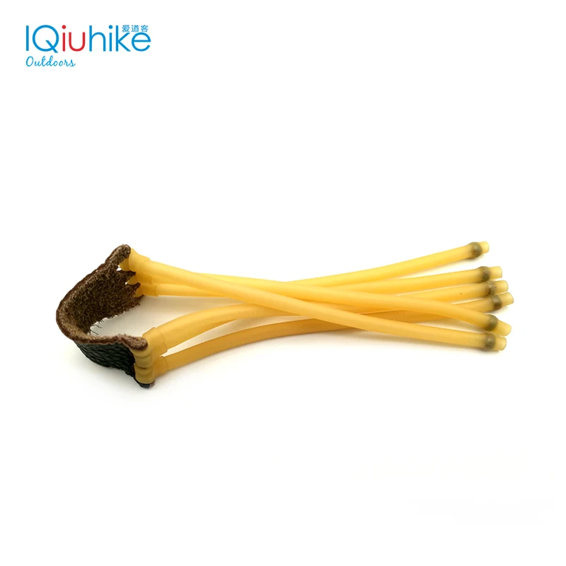  1 Piece Powerful Shooting Slingshot Three Cards Six Shares Rubber Band Elastica Bungee Catapult For