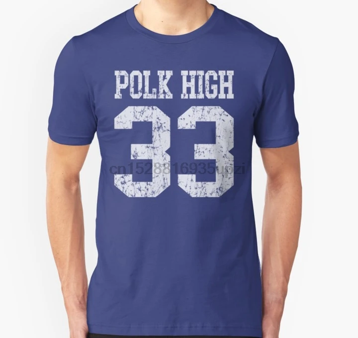 

Men Short sleeve tshirt Polk High 33 Unisex T Shirt Women t-shirt