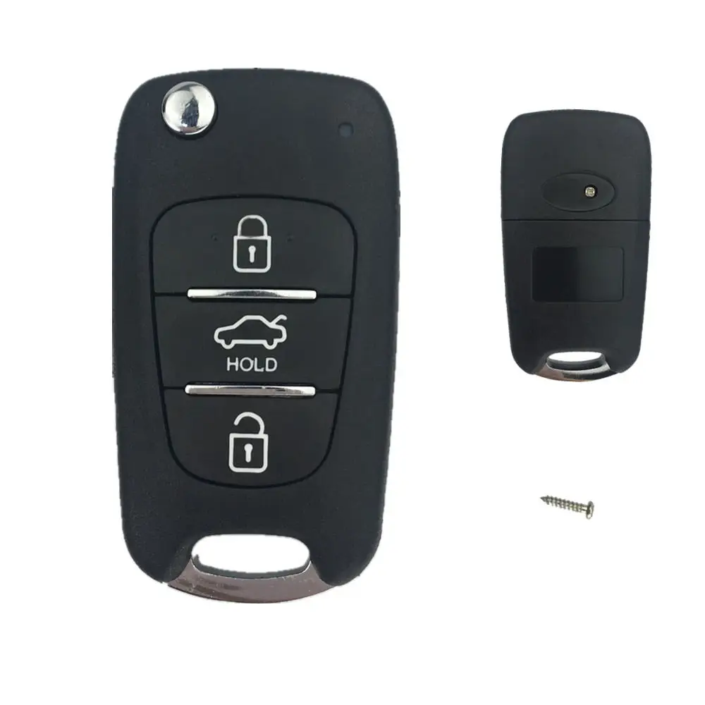OkeyTech Стиль откидной Складной автомобильный ключ оболочка для hyundai I30 IX35 для Kia Sportage K2 K5 авто ключ чехол Замена
