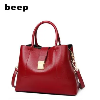 

2020 New Superior cowhide Luxury Genuine Leather bag wild fashion tote women leather shoulder bag women's bag