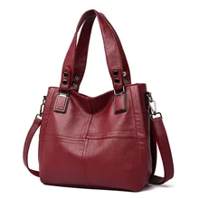 Новые кожаные сумки женские роскошные большие вместительные сумки женские сумки известных брендов женские сумки на плечо из натуральной кожи