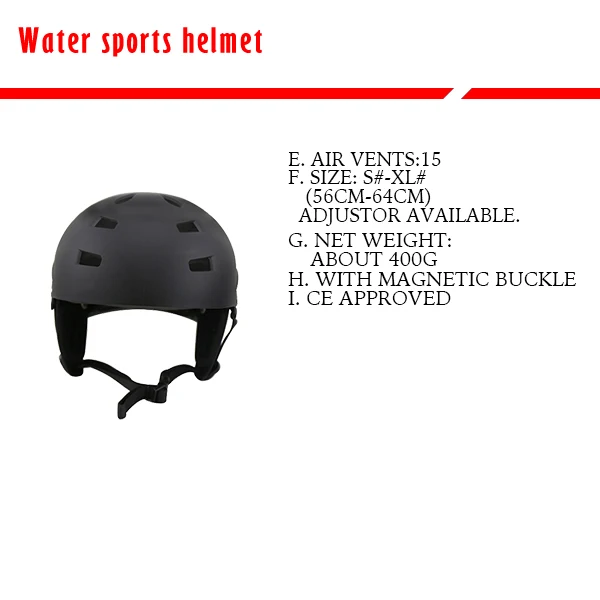 ABS оболочка белый шлем для водных видов спорта для Каяка шлем для лодочного спорта CE Certifacate одобрение