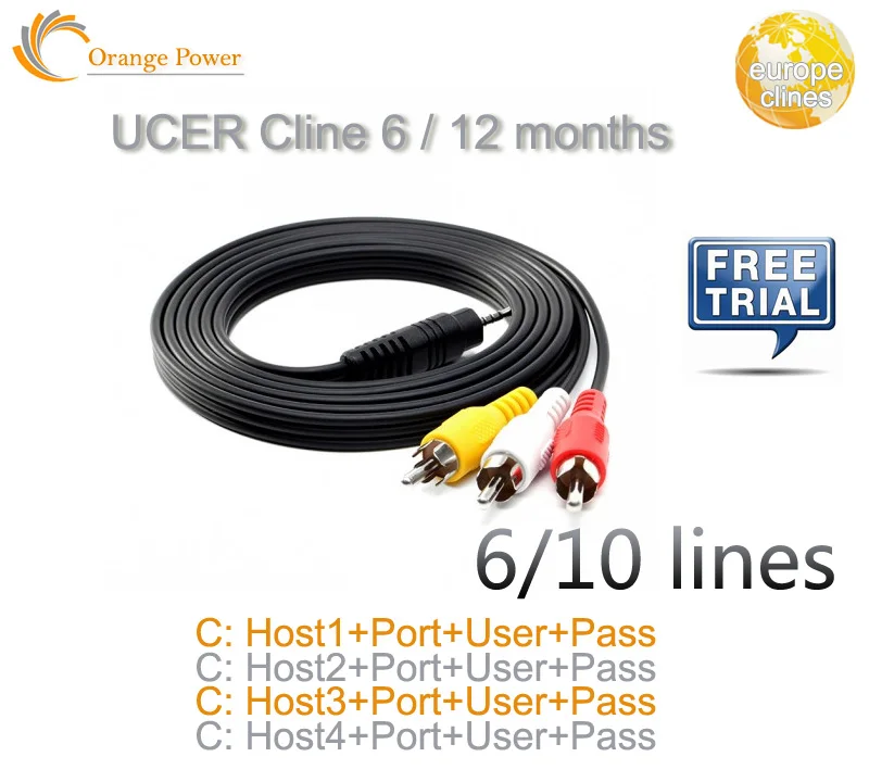 European DE IT ES channels DVB-S/S2 Satellite europe lines 1 Year 7 lines Validity Clines newcamd USB WIFI Satellite TV Receiver European DE IT ES channels DVB-S/S2 Satellite europe lines 1 Year 7 lines Validity Clines newcamd USB WIFI Satellite TV Receiver