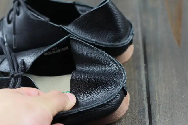 genuine leather women shoes