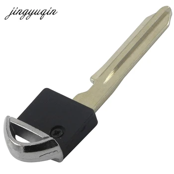 Keyforkess 100 pz/lotto nuovo telecomando intelligente Prox inserto di emergenza Fob Uncut lama inserire chiave auto per Nissan Infiniti