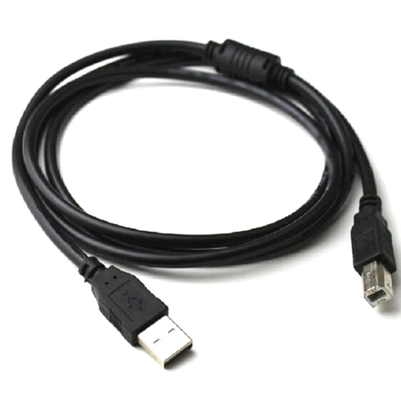 High Speed USB 2.0 Type A To B Male To Male Scanner Printer Cable Sync Data Charging Cord For Printer Lead 1.5m