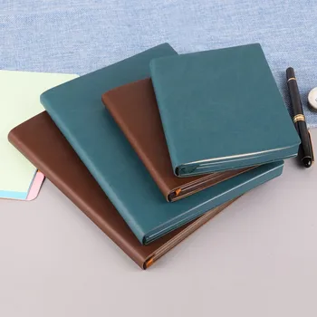 

2018 New Arrivals Blank Notebook Diary A5 A6 Size Drawing Painting Travel Journal Brown Blue Sketchbook Office School Supplies