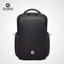 OZUKO, мужской рюкзак с защитой от кражи, usb зарядка, 15,6 дюймов, рюкзаки для ноутбука, для подростка, Мужская водонепроницаемая сумка для путешествий, модная сумка Mochila