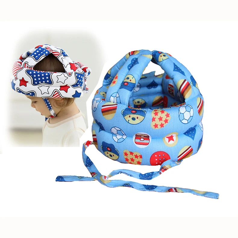 

Infant Baby Toddler Safety Helmet Kids Head Protection Hat for Walking Crawling