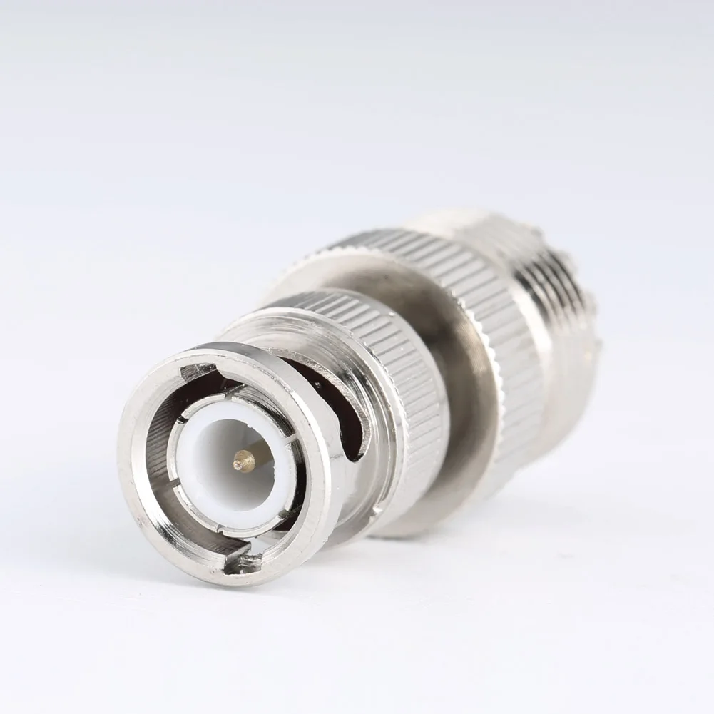 Новый BNC штекер для UHF SO 239 женский разъем РЧ коаксиального адаптера конвертер