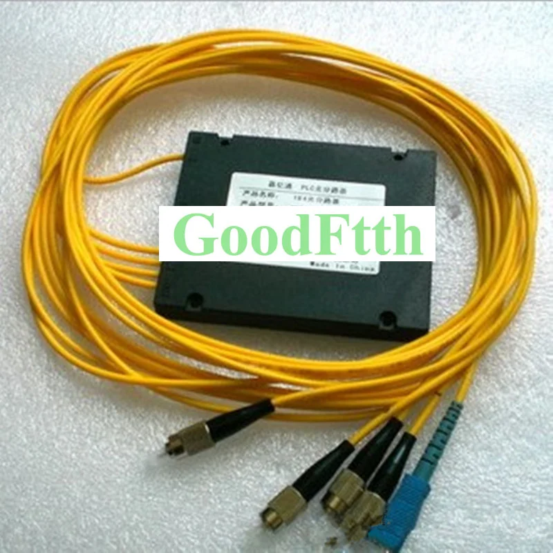Ottico Splitter Accoppiatore Fbt Plc 1X4 Sc-Fc/Upc Sm Abs Box Su Misura Rapporto Goodftth