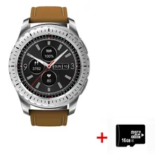 2018 Nova KingWear KW28 Smartwatch 1.3 polegada relógio Inteligente Heart Rate Monitor Remoto Anti-lost Lembrete Sedentário Câmera Inteligente relógio