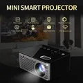 UC28B+ домашний Мини Миниатюрный портативный проектор 1080P HD Проекционный мини светодиодный проектор для домашнего кинотеатра