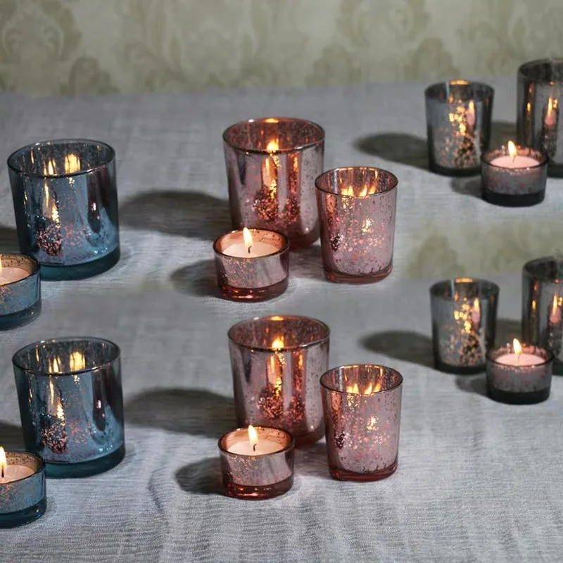

Manufacturer Direct European Crystal candlestick Storage Bucket Eyebrow Pencil Comb Finishing Storage Box Sign the