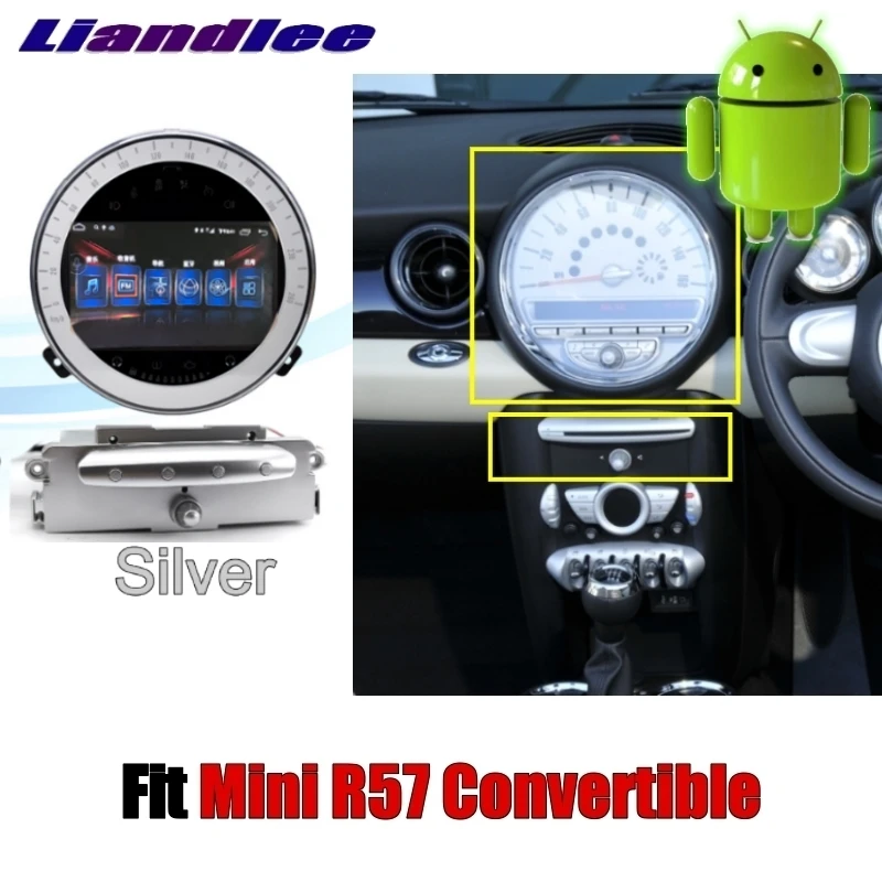 Liandlee Car Multimedia Player NAVI For Mini Convertible R57 2009~2017 Original Car Style DVD Car Radio Stereo GPS Navigation 8