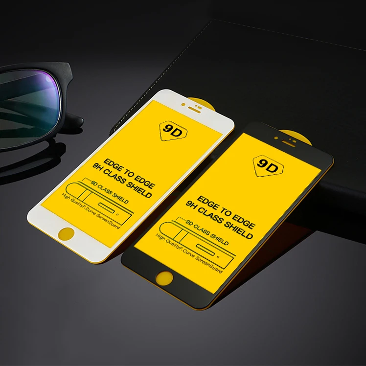 9D hd Full Cover Tempered Glass For iPhone 8 7 6 6s Plus Protection Film plus Xr Xs Max Screen Protector | Мобильные телефоны и