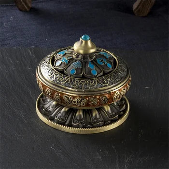 

Incense Burner Holy Tibetan Lotus Incense Burner Ceramic Incense Holder Incense Craft Handmade Censer Use In Home Teahouse
