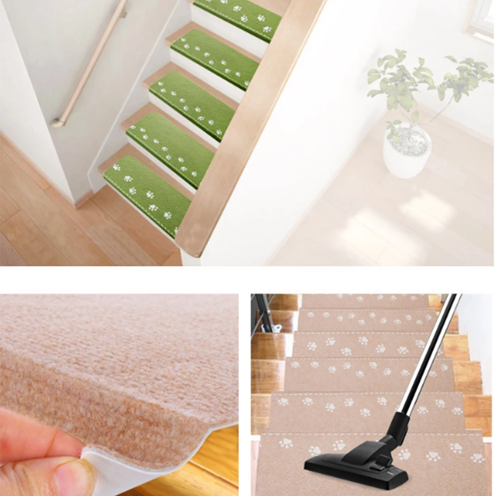 Indoor Luminous Stair Mat Cartoon Self-adhesive Carpet Safety Non-Slip Mute Floor Mats 55.5*22.5*4cm Indoor Luminous Stair Mat Cartoon Self-adhesive Carpet Safety Non-Slip Mute Floor Mats 55.5*22.5*4cm