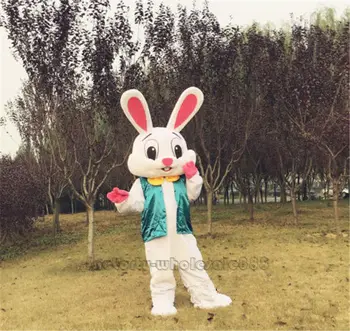 

Rabbit Mascot Costume Suits Cosplay Party Game Dress Outfits Clothing Advertising Carnival Halloween Xmas Easter Festival Adults