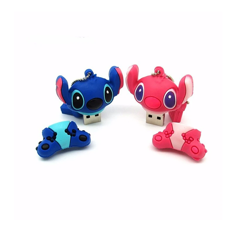 Pendrive cartoon stitch usb flash drive 4GB 8GB 16GB 32GB 64GB Genuine memory stick u disk creative gift pen drive flash drive Pendrive cartoon stitch usb flash drive 4GB 8GB 16GB 32GB 64GB Genuine memory stick u disk creative gift pen drive flash drive