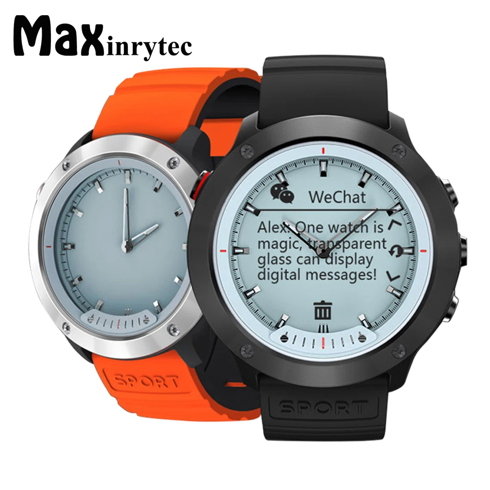 

M5 Smart Watch IP68 Waterproof Transparent Screen Smart Wristband Digital Display Heart Rate Monitor Smart Band For IOS Android