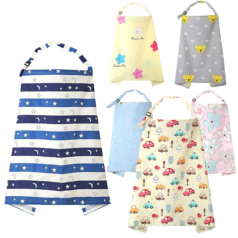 Baby Feeding Nursing Covers Mom Breastfeeding Cotton Adjustable