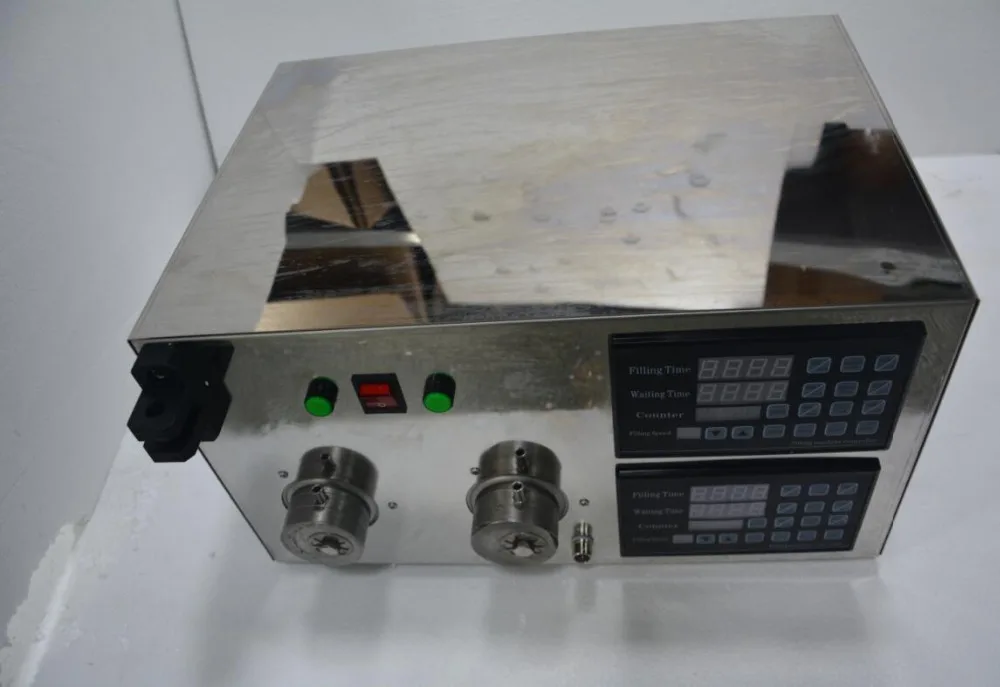  new Two nozzle 5ml to unlimited Magnetic Pump Micro-computer Liquid Filling Machine